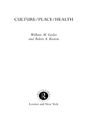cover image of Culture/Place/Health